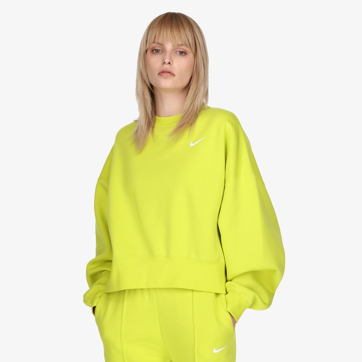 Nike w nsw on sale crew flc trend