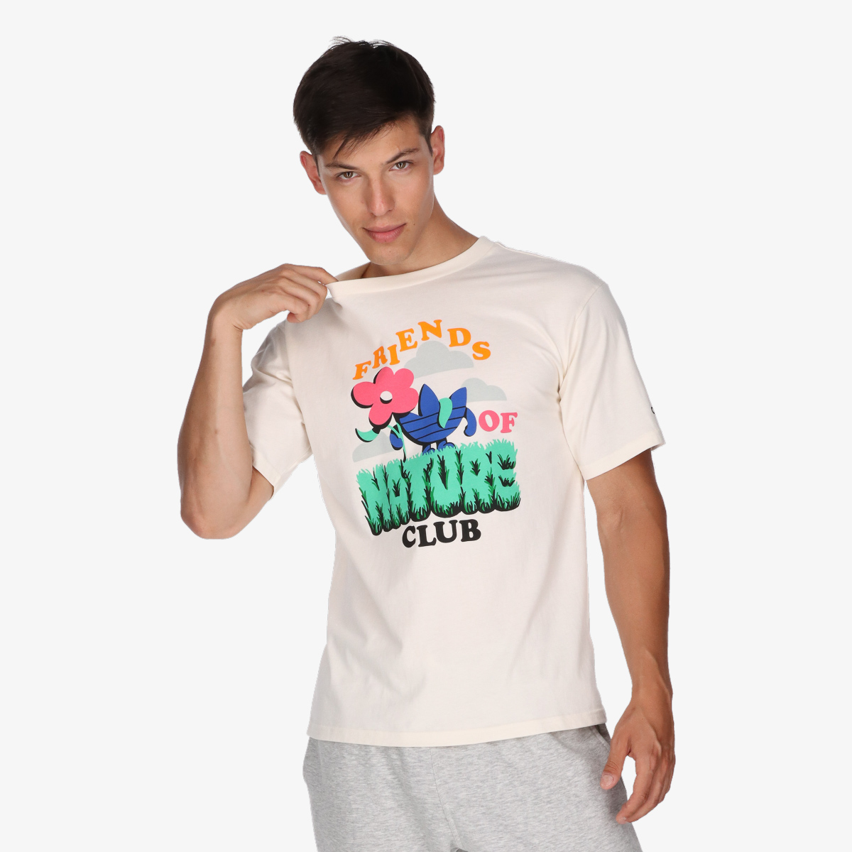 adidas Majica Friends of Nature Club Short Sleeve T-Shirt 