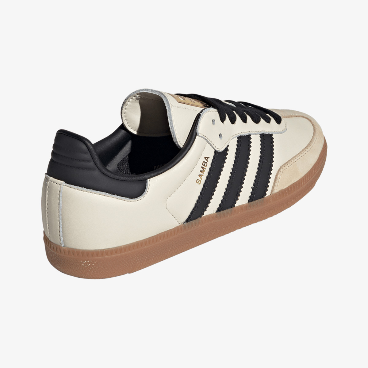 adidas gazelle silver green womens adidas Originals Black & White Sambae Sneakers main image 0
