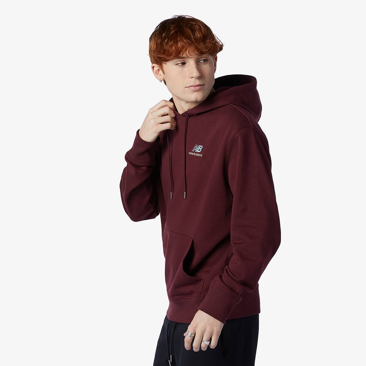 New Balance Dukserica NB ESSENTIALS EMBROIDERED HOODIE Buzz Sneaker Station Online Shop