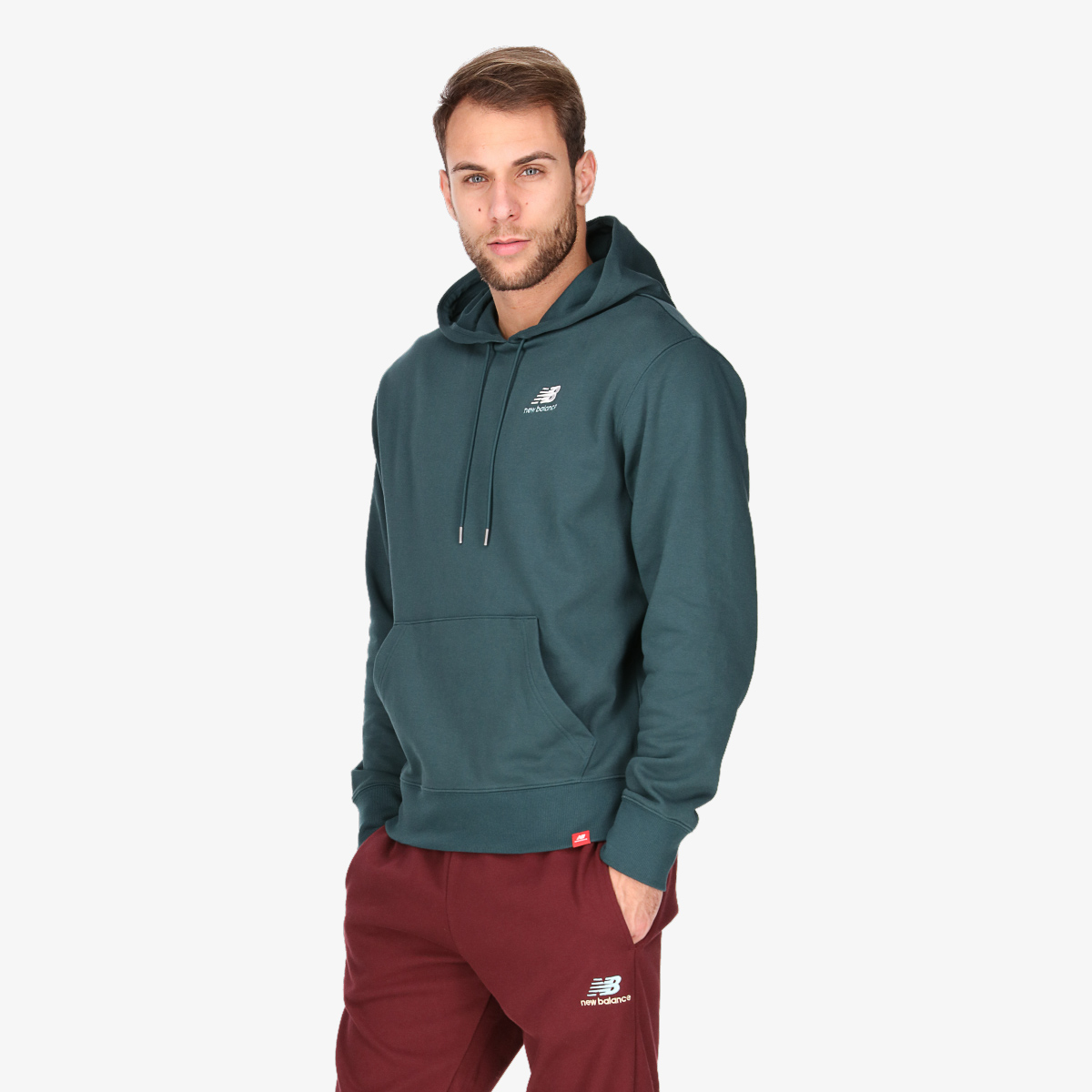 New Balance Dukserica NB ESSENTIALS EMBROIDERED HOODIE 
