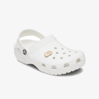 Crocs Ukras GOLD DOUBLE HEART 