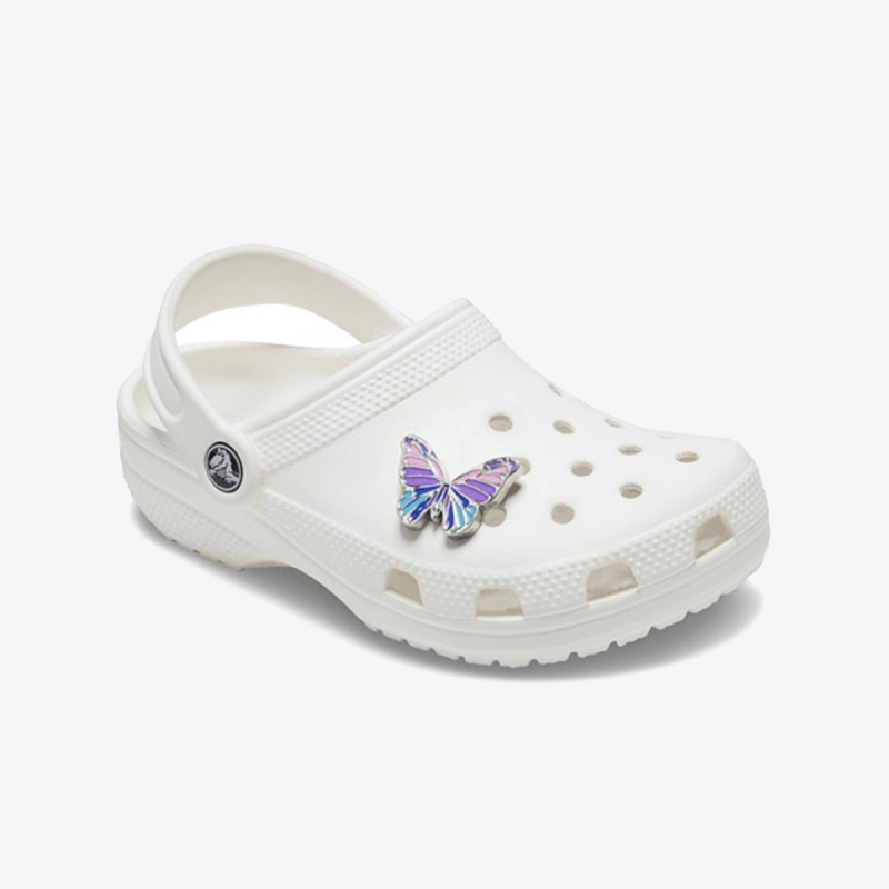 Crocs Ukras CROCS JIBBITZ / MULTI PURPLE BUTTERFLY 