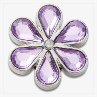 Crocs Stiker CROCS JIBBITZ / PURPLE BLINGED OUT DAISY 