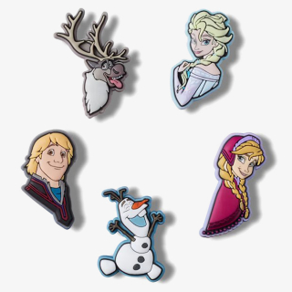 Crocs Ukras CROCS JIBBITZ / FROZEN CARACTER 5PCK 