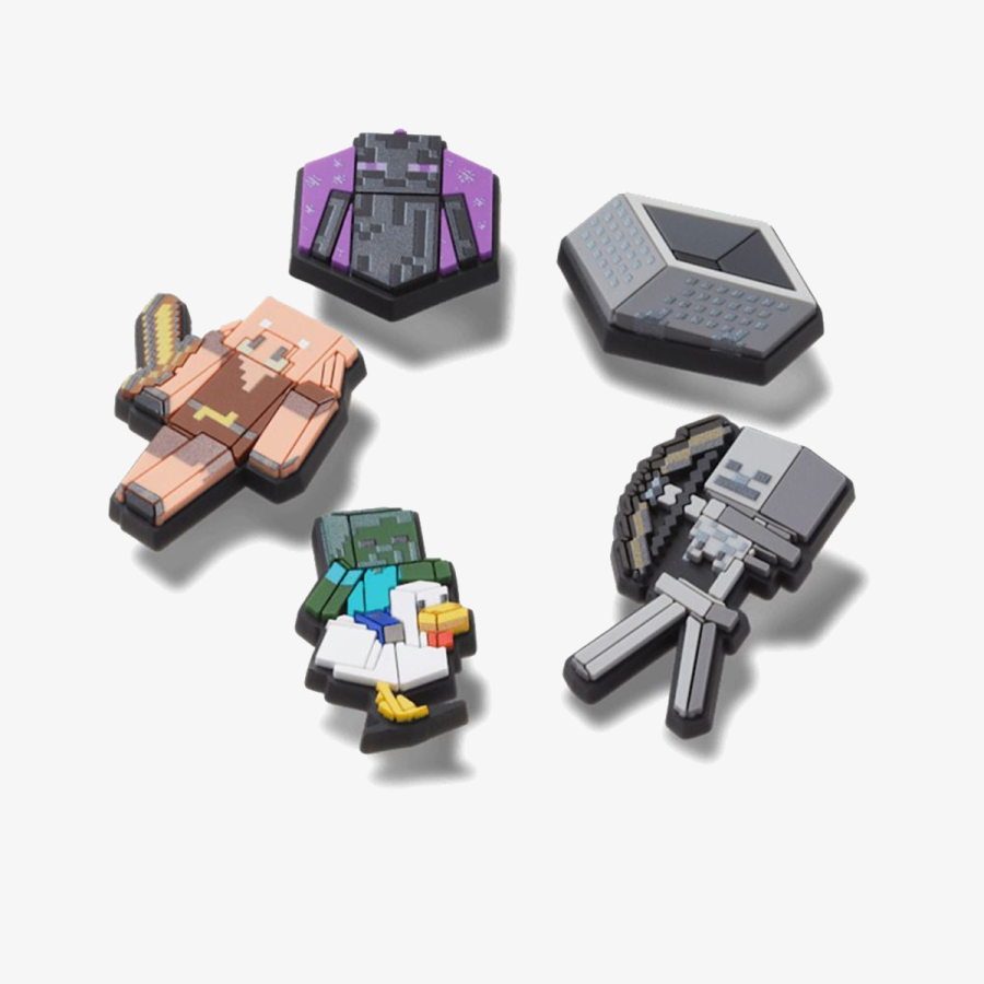 Crocs Stiker JIBBITZ / MINECRAFT 5 PACK 