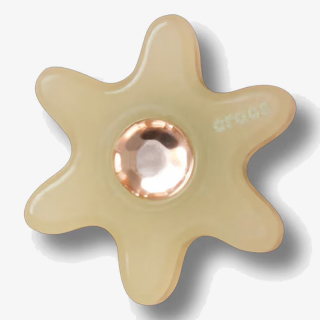 Proizvodi CROCS JIBBITZ / TAN FLOWER WITH GEM 