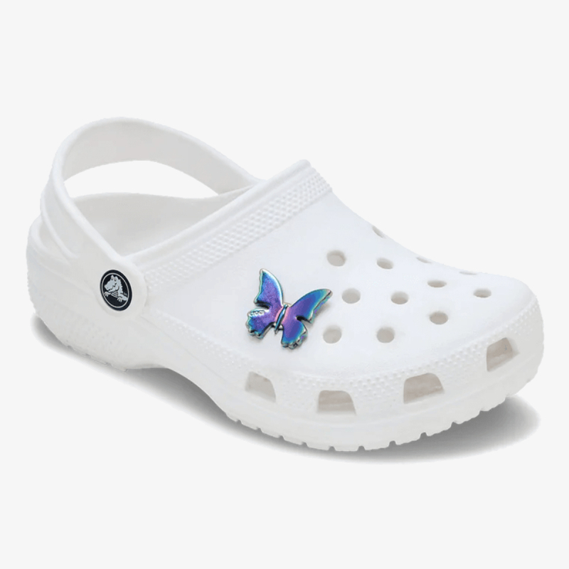 Crocs Stiker JIBBITZ /  IRIDESCENT BUTTERFLY 