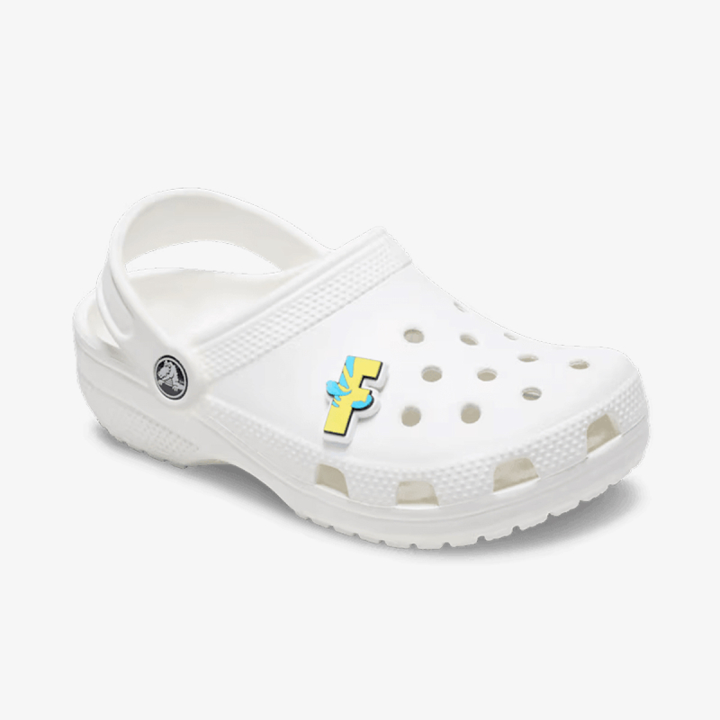 Crocs Ukras JIBBITZ /  DISNEY CHARACTER LETTER F 