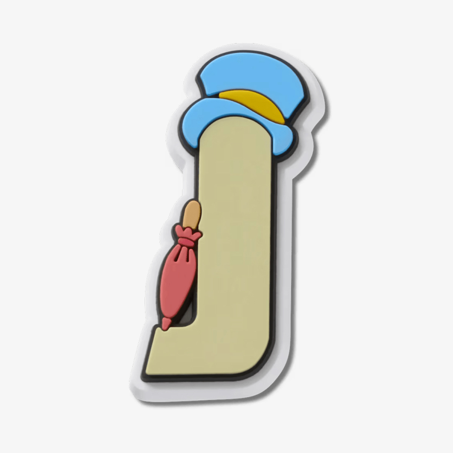 Crocs Ukras JIBBITZ /  DISNEY CHARACTER LETTER J 