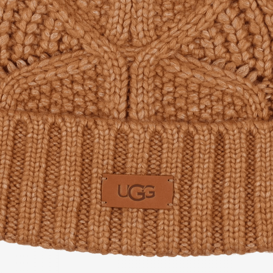 UGG Kapa W CABLE BEANIE WITH POM 