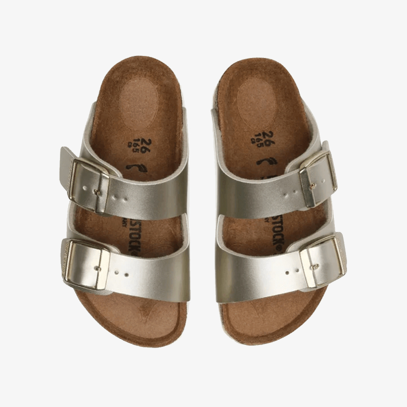 Birkenstock Papuče ARIZONA KIDS BF ELECTRIC METALLIC GOLD 