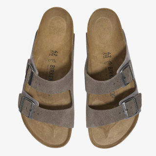 Birkenstock Papuče ARIZONA LEVE/LEOI CONCRETE GRAY 