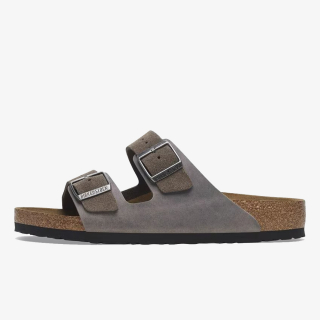 Birkenstock Papuče ARIZONA LEVE/LEOI CONCRETE GRAY 