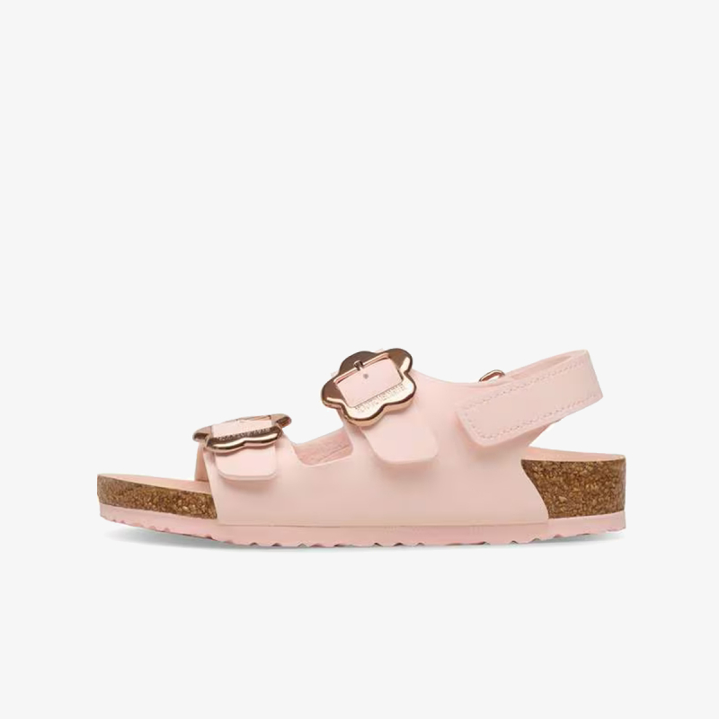 Birkenstock Sandale MILANO AS KIDS FLOWER B. BF L.ROSE TONAL 
