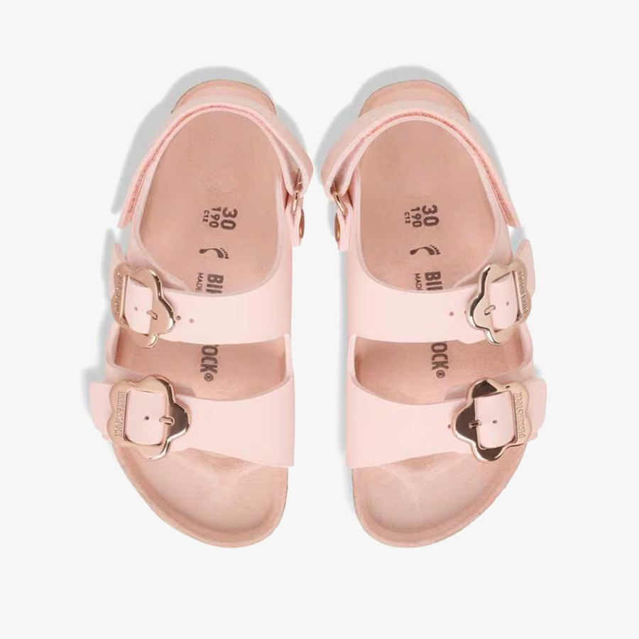 Birkenstock Sandale MILANO AS KIDS FLOWER B. BF L.ROSE TONAL 