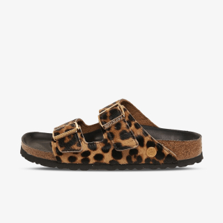 Birkenstock Papuče ARIZONA FUR LEO NATURAL HEX 