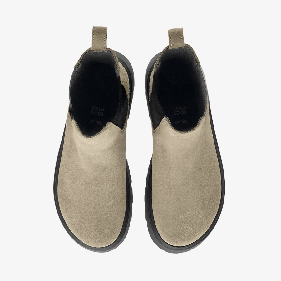 Birkenstock Čizme THEDA CHELSEA LEVE TAUPE 
