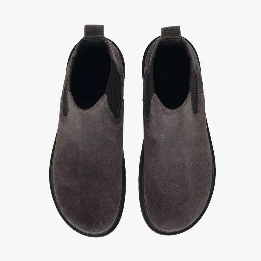 Birkenstock Čizme HIGHWOOD SLIP ON MID LEVE VELVET GREY 