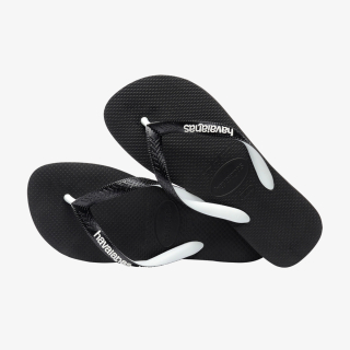 HAVAIANAS Japanke HAV. BRASIL LOGO BLACK/BLACK I25 
