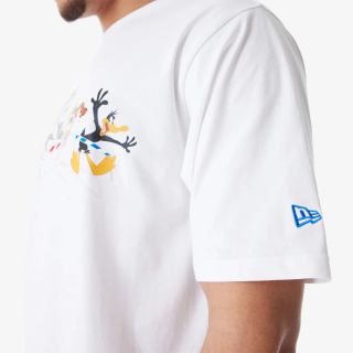 New Era Majica WB TEAM LT MULTI OS TEE LOONEY WHI 