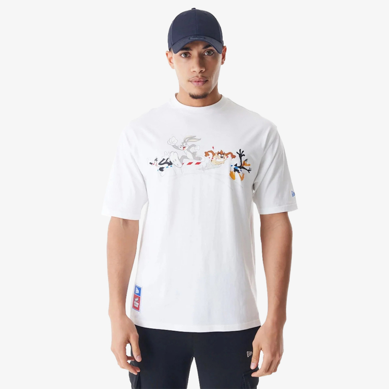 New Era Majica WB TEAM LT MULTI OS TEE LOONEY WHI 