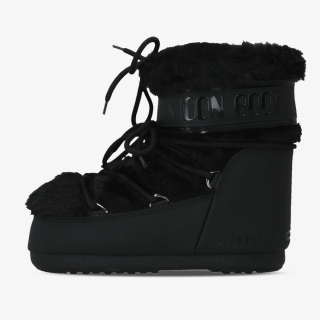 Moon Boot Čizme MB ICON LOW FAUX FUR BLACK 