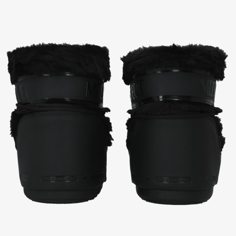 Moon Boot Čizme MB ICON LOW FAUX FUR BLACK 