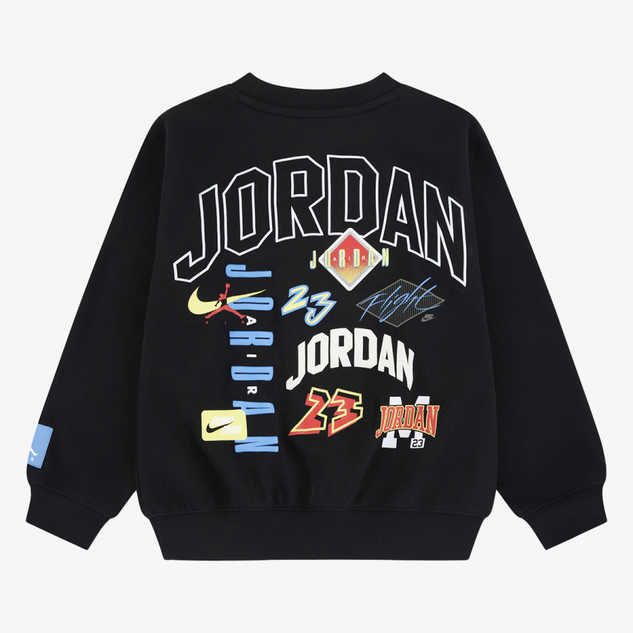 Nike Dukserica JDB MJ DYNASTY FT CREW 