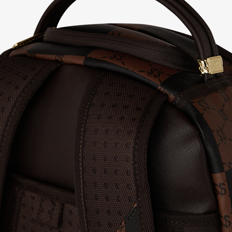 Sprayground Ranac ENLARGED CHECK PARIS BACKPACK 