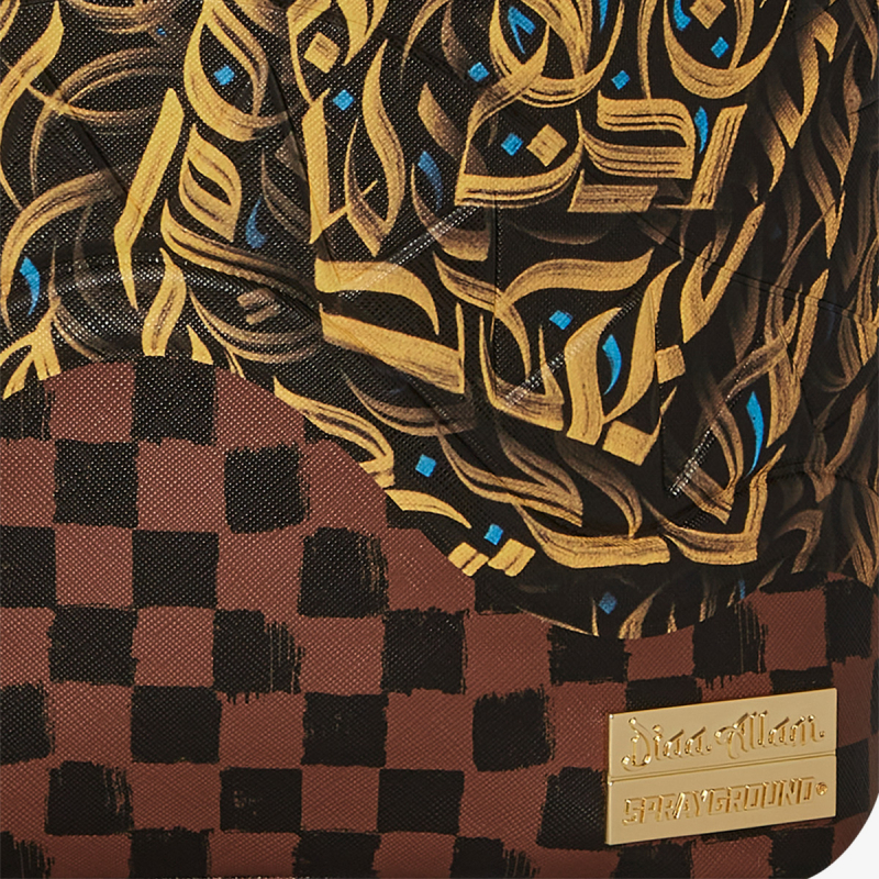 Sprayground Ranac DIAA ALAM 1B BROWN BACKPACK 