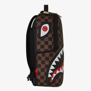 Sprayground Ranac PEEKING CHARACTER CHECK BACKPACK 