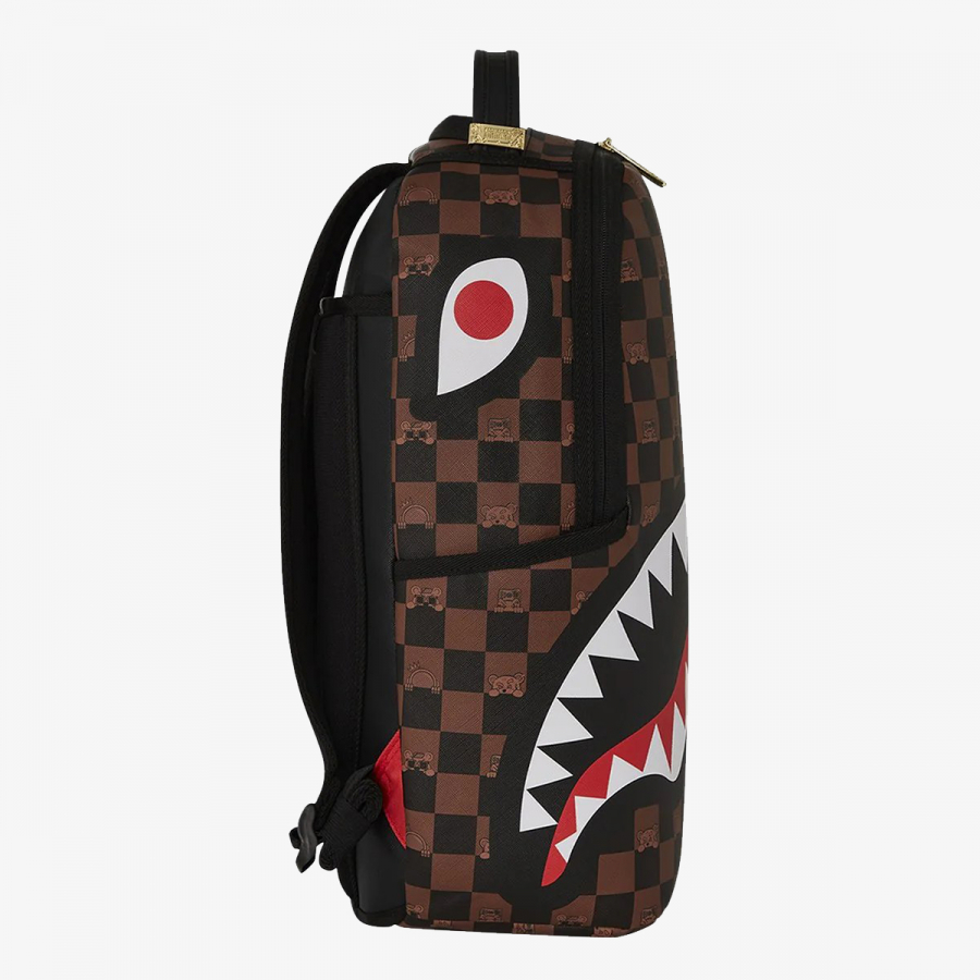 Sprayground Ranac PEEKING CHARACTER CHECK BACKPACK 