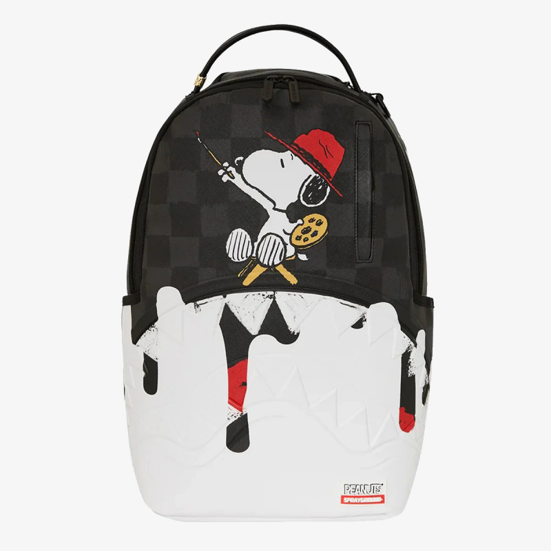 Sprayground Ranac SNOOPY PAINTING SHARK DLXSV BACKPACK 