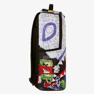 Sprayground Ranac MEAN MONEY COLLAGE BACKPACK 