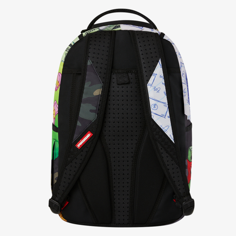 Sprayground Ranac MEAN MONEY COLLAGE BACKPACK 