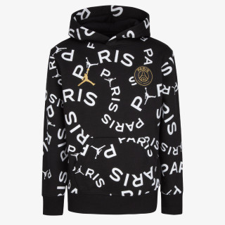 Nike Dukserica ODJECA DUKS JORDAN JDB PSG FLEECE AOP HOODIE 