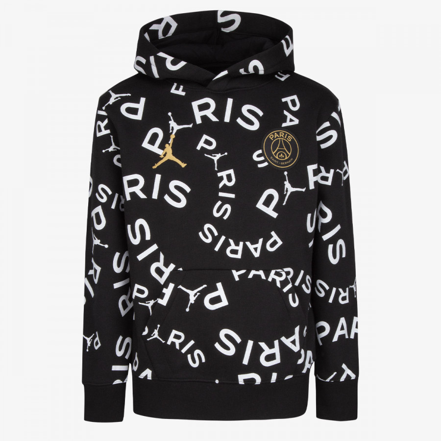 Nike Dukserica ODJECA DUKS JORDAN JDB PSG FLEECE AOP HOODIE 