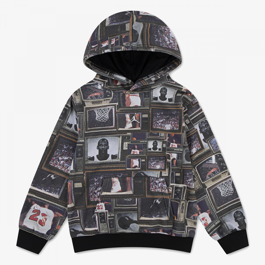 Nike Dukserica JDB MJ BRKLYN AOP FT PO 