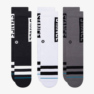Stance Čarape A556C20OG3-BLW STANCE OG 3 PACK BLACKWHI-PAK 