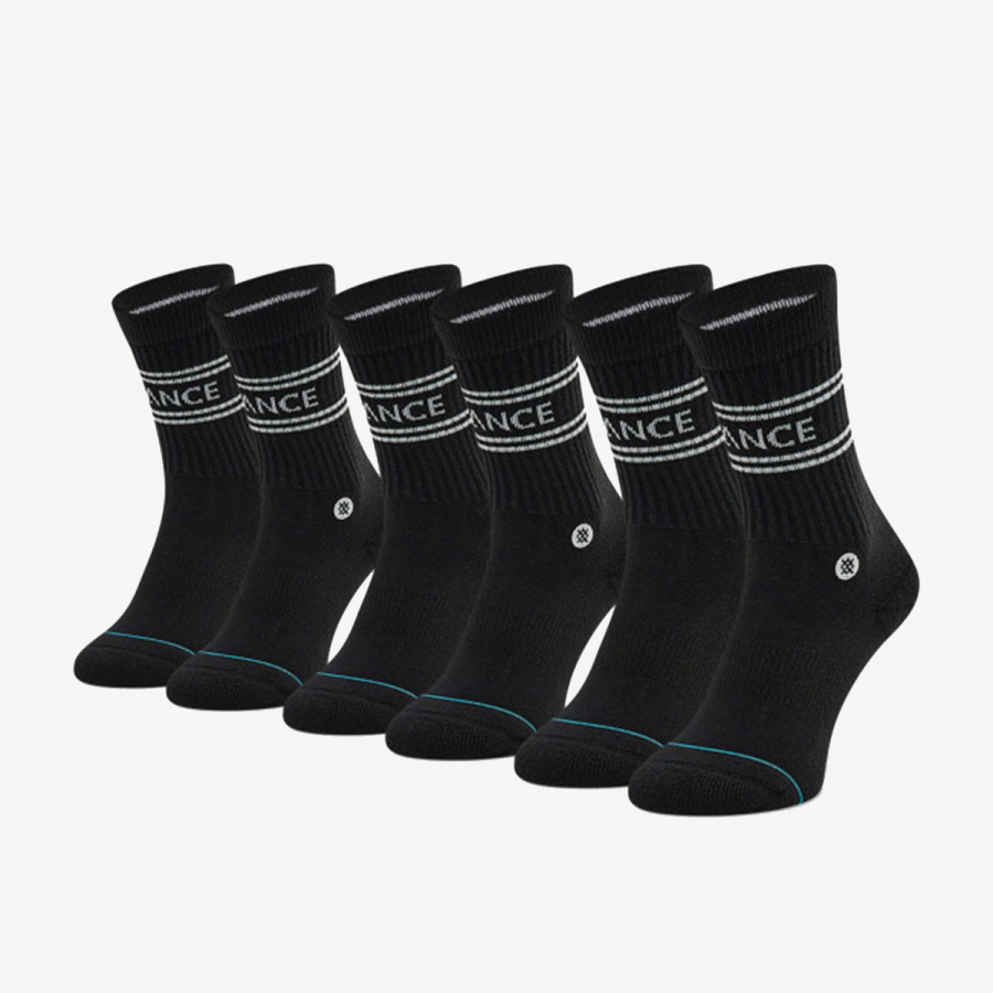 Stance Čarape A556D20SRO-BLK STANCE BASIC  3 PACK CREW-PAK 