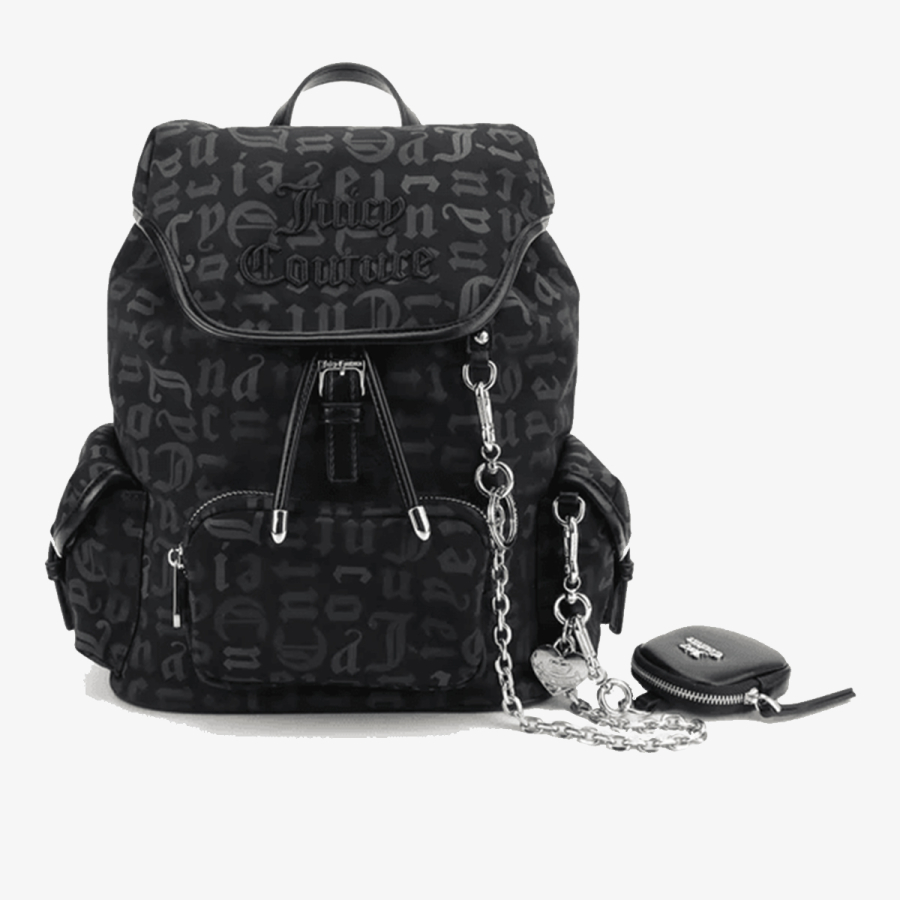 Juicy Couture Ranac CAROL BACKPACK Poliester/PU BLACK 