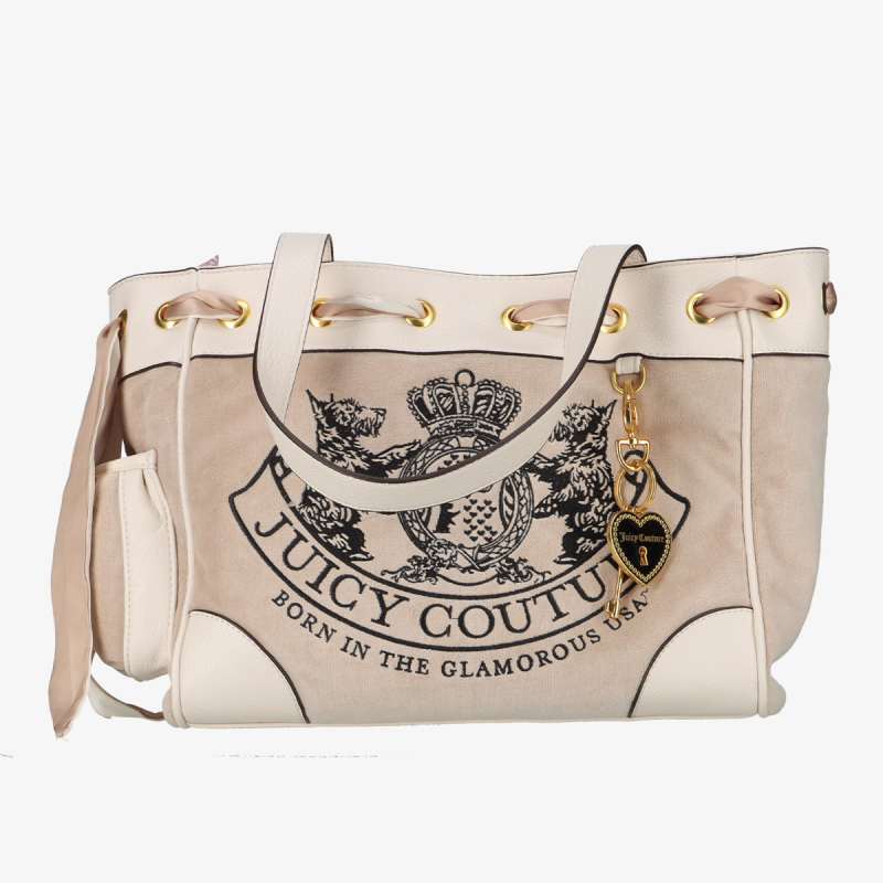 Juicy Couture Torba DAYDREAMER L. DOUBLE HAND COTTON/ PU SAN 