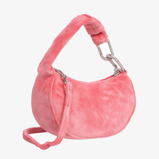 Juicy Couture Torbica BLOSSOM MICRO HOBO POLYESTER JUICY PINK 