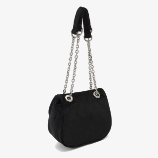 Juicy Couture Torba KIMBERLY CROSSBODY W/ FLA POLYESTER BLAC 