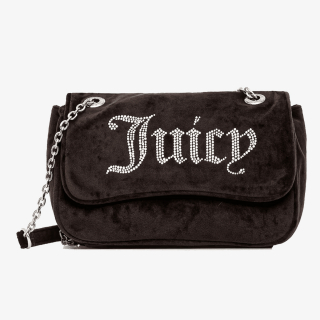 Juicy Couture Torba KIMBERLY CROSSBODY W/ FLA Poliester JAVA 