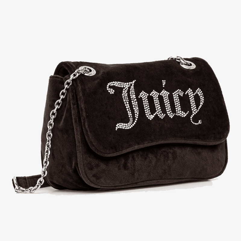 Juicy Couture Torba KIMBERLY CROSSBODY W/ FLA Poliester JAVA 