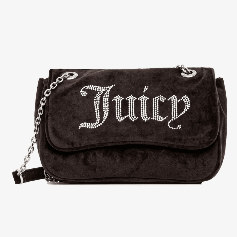 Juicy Couture Torba KIMBERLY CROSSBODY W/ FLA Poliester JAVA 