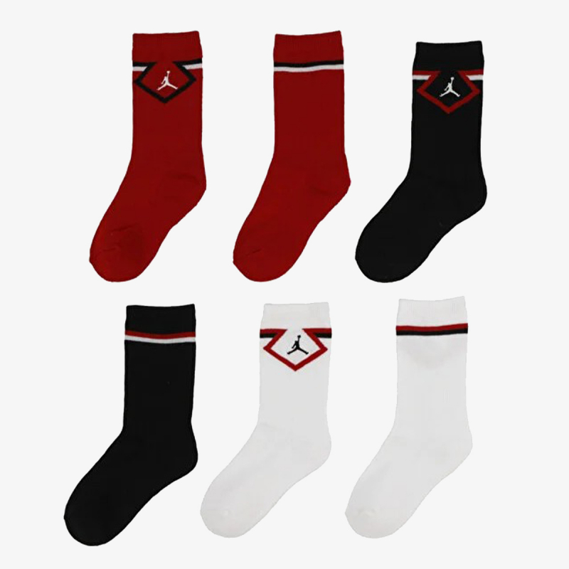 Nike Čarape JHN JORDAN DIAMOND 3PK CREW-PAK 