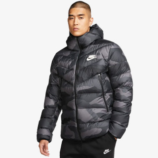 Nike Jakna ODJECA-JAKNA-M NSW DWN FILL WR JKT HD AOP 